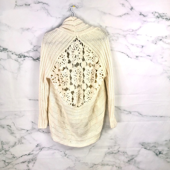 Romeo & Juliet Couture Sweaters - 4 for $25 ROMEO + JULIET COUTURE Crochet Knit Cardigan